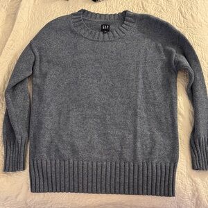 GAP Gray Crew Neck Sweater